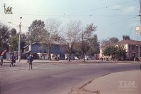 Лето 1988 года. Изгиб улицы Советской в районе пересечения с Оборонной