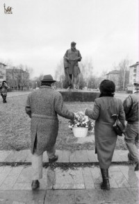 1990. Памятник Л.Н. Толстому