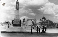 1951 год. Площадь Челюскинцев. Фото Владимира Михайлова