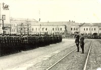  1950-е. Парад на Советской.