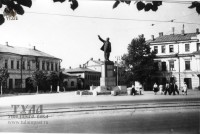 1956 год. Площадь Восстания и памятник Ленину