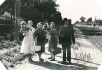 1956 год. Ул. Первомайская в сторону ул. Дм. Ульянова. Слева парк. Из архива Т.А. Черновой