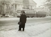 1950-е годы. Ул. Коммунаров в районе к/т Центральный