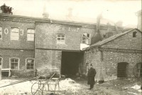 Баташевская самоварная фабрика. Вид со двора. 1925г.