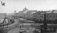 площадь Челюскинцев весна 1937 года