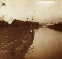 Вид на Кремль со стороны совр. Чулковского моста. Фото Ивана Гумилевского. Из коллекции Игоря Гумилевского