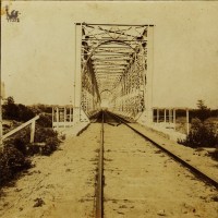 Железнодорожный мост через Упу. Фото Ивана Гумилевского. Из коллекции Игоря Гумилевского