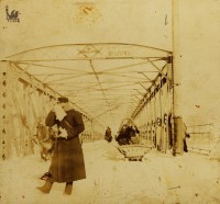 Железный мост через Упу. Фото Ивана Гумилевского. Из коллекции Игоря Гумилевского