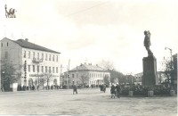 Октябрь 1969 года. пл. Восстания. Вид в сторону совр. «Белого дома» Фото Валерия Сумарокова.