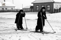 Середина 1950-х. Рогожинский поселок (совр. ул. Клюева). Фото - Геннадий Стейскал.