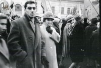 1959 год. На демонстрации. Ул. Советская