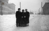 Первая половина 1950-х. Участок улицы Первомайской за ДК Железнодорожников. Из коллекции Владимира Щербакова