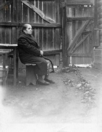 1967 год. Во дворе дома 27 по Косому переулку. Фото из архива Юрия Соколова.