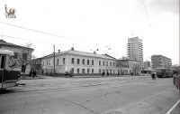 1970-е. Угол ул. Советской и Студенческого переулка. Фото Вячеслава Малахова.