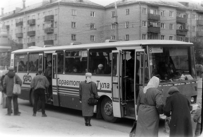 1990 годы. Автобусы "Кароса"