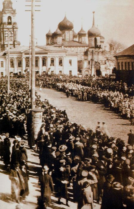 Праздник Свободы в Туле 7 апреля 1917 года